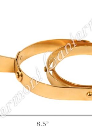 Yacht Lamp - Gimbaled Brass with Smoke Bell - 12"